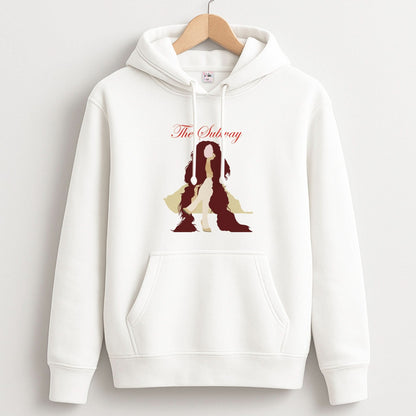 Subway Orange Unisex Hoodie