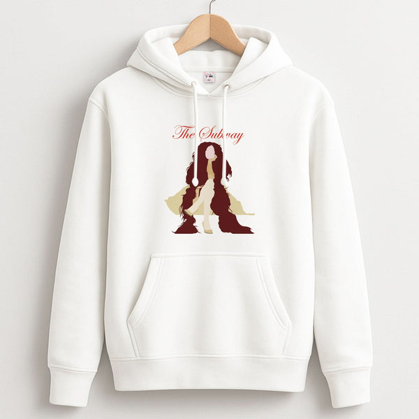 Subway Orange Unisex Hoodie