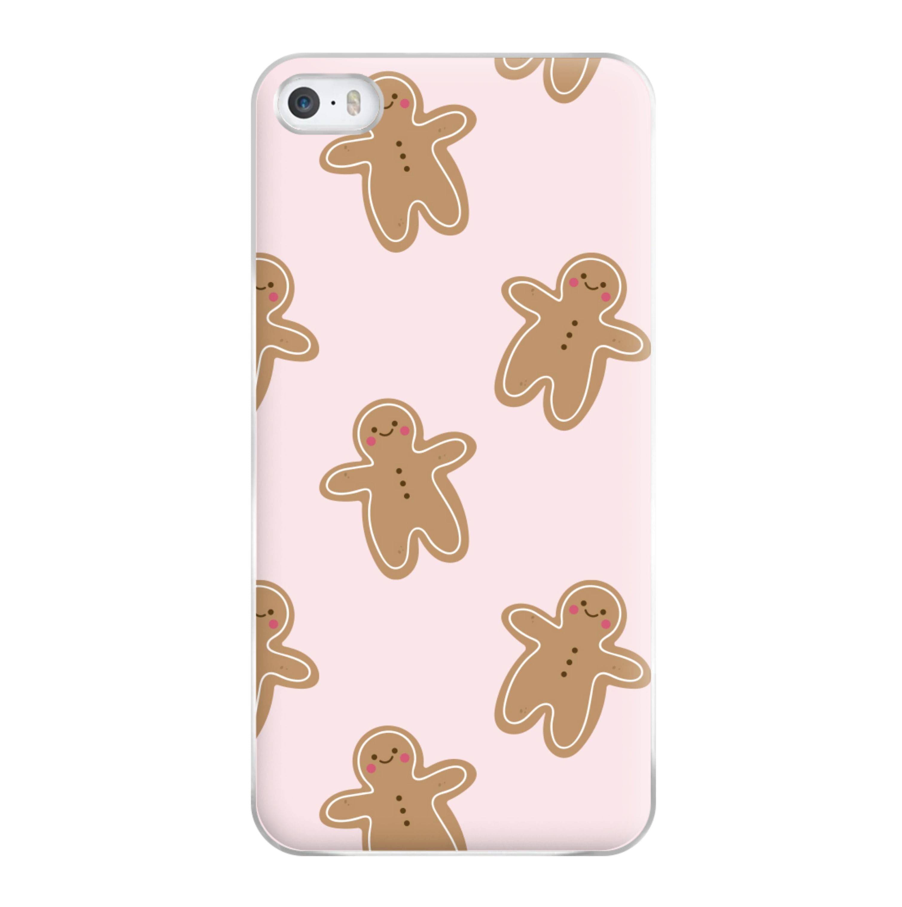 Gingerbread Men Christmas Pattern Phone Case