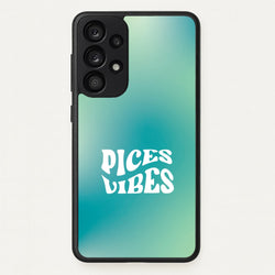 Pices Vibes Gradient Zodiac Galaxy A33 Case