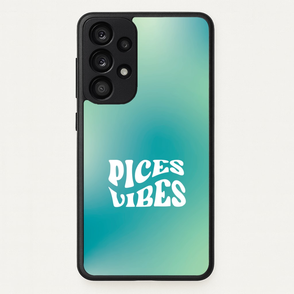 Pices Vibes Gradient Zodiac Galaxy A53 Case