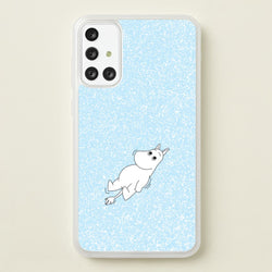 Moom In Glitter Galaxy A71 Case