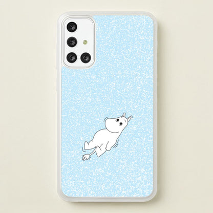 Moom In Glitter Galaxy A71 Case