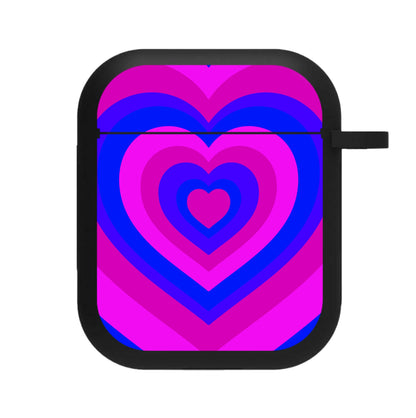 Bisexual Pride Heart AirPods Case