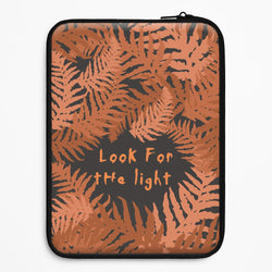 Look For The Light Fern Pattern Universal Laptop Sleeve