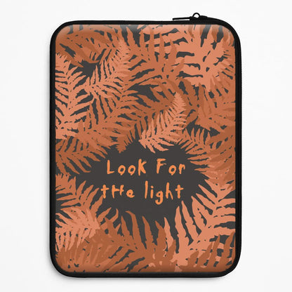 Look For The Light Fern Pattern Universal Laptop Sleeve