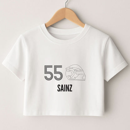 Sainz Helmet 2026 Crop Top
