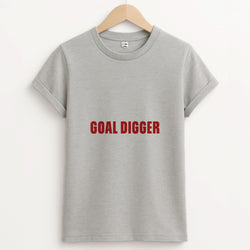Goal Digger Unisex Grey T-Shirt