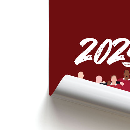 Premier League 2025 Winners Poster