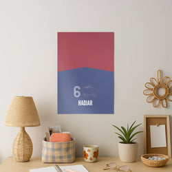 Hadjar Helmet 2026 Art Print