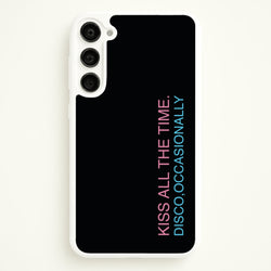 Disco Occasionally Text Galaxy S23 Case
