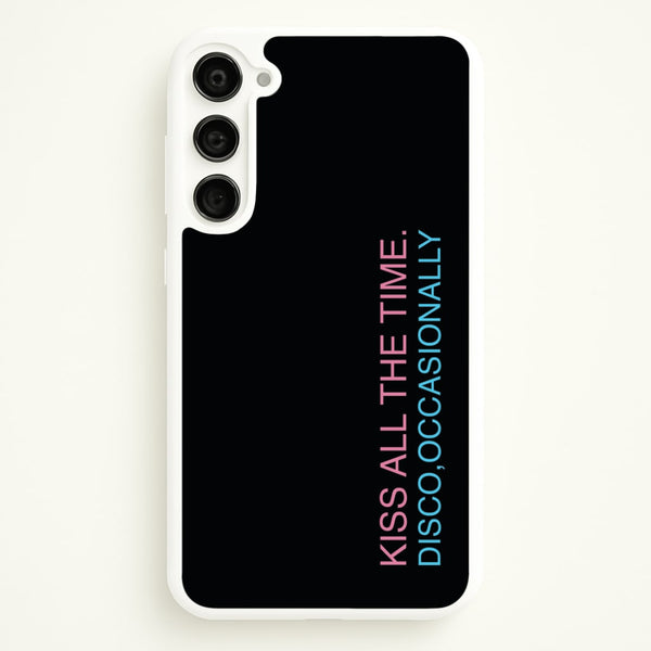 Disco Occasionally Text Galaxy S23 Case