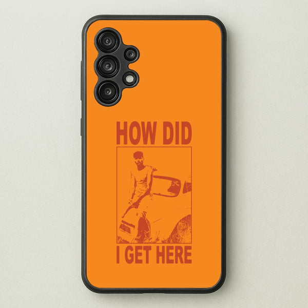 HDIGH Poster Galaxy A13 Case