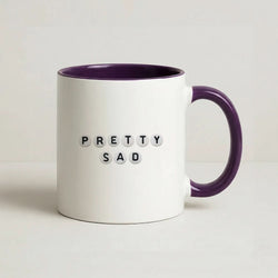 Pretty Sad Purple Mug