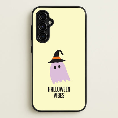 Purple Ghost Halloween Vibes Galaxy A54 Case