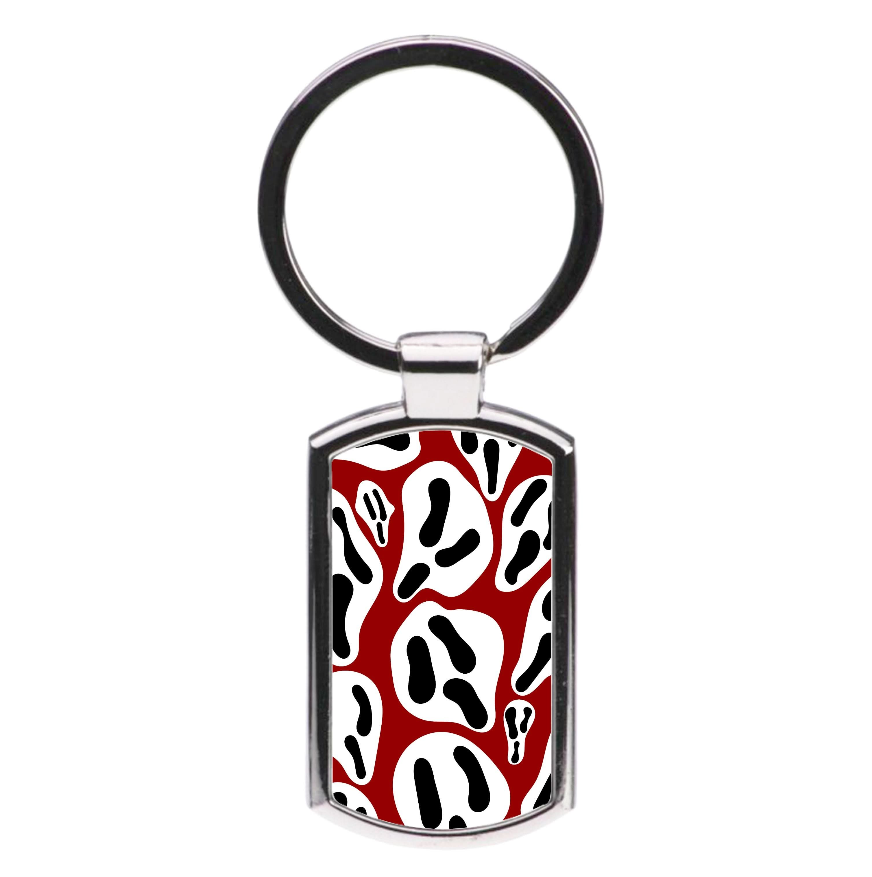 Ghost Face Luxury Keyring