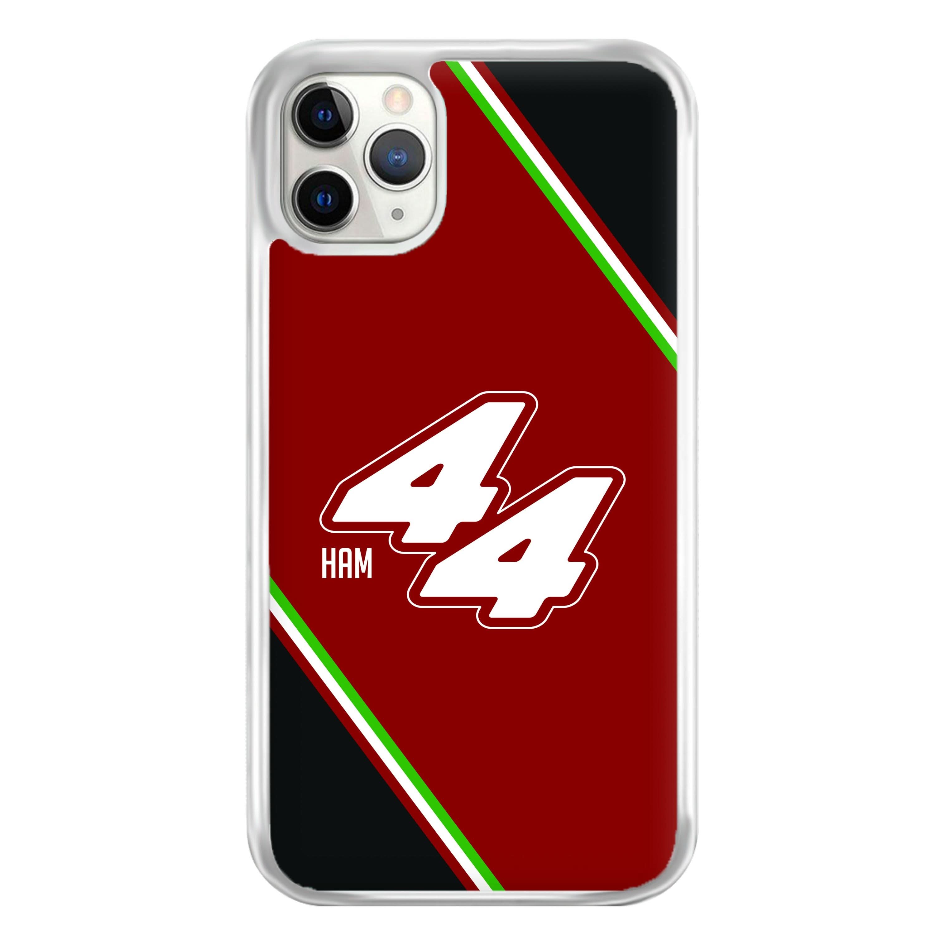 Dark Red Retro 44  Phone Case