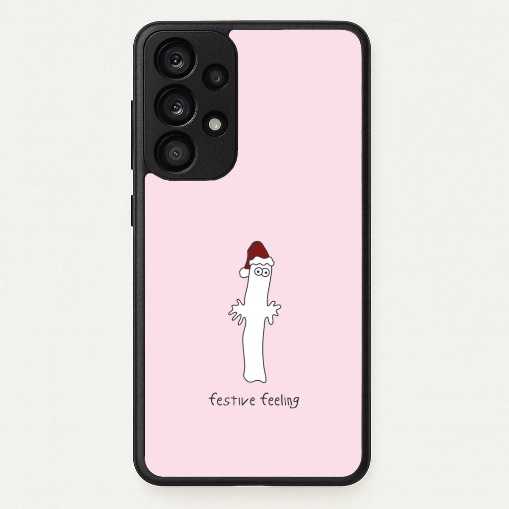 Festive Feeling Wiggly Moom Galaxy A33 Case