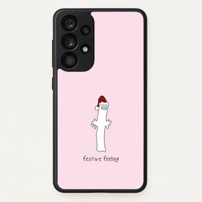 Festive Feeling Wiggly Moom Galaxy A33 Case