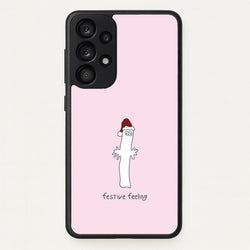 Festive Feeling Wiggly Moom Galaxy A53 Case