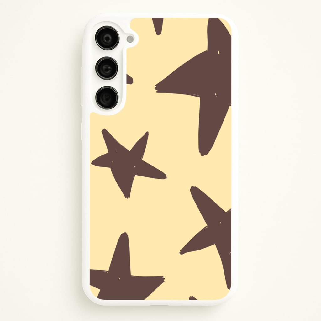 Vanilla & Chocolate Stars Galaxy S23 Case