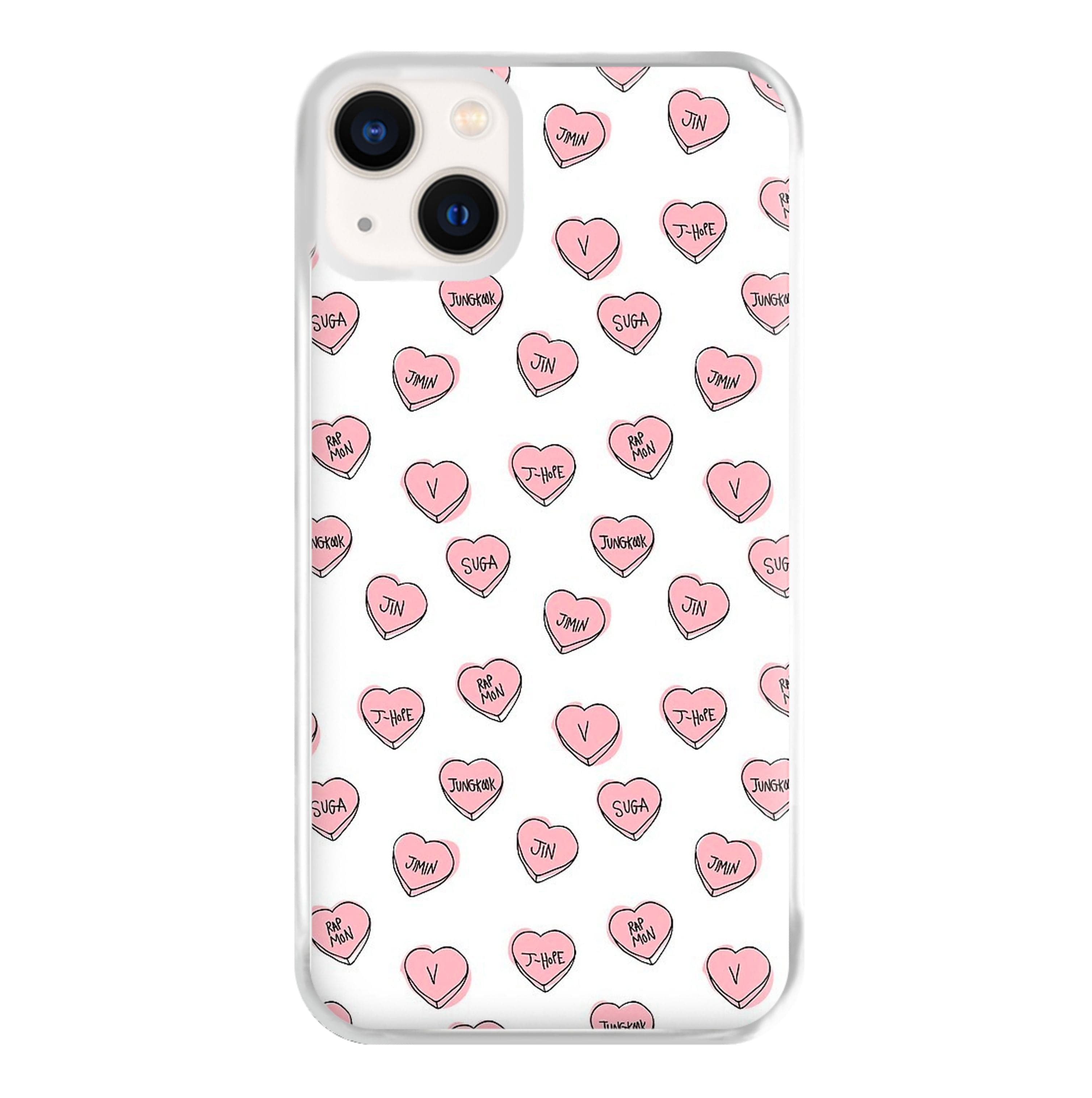 K-Pop Band Hearts Phone Case