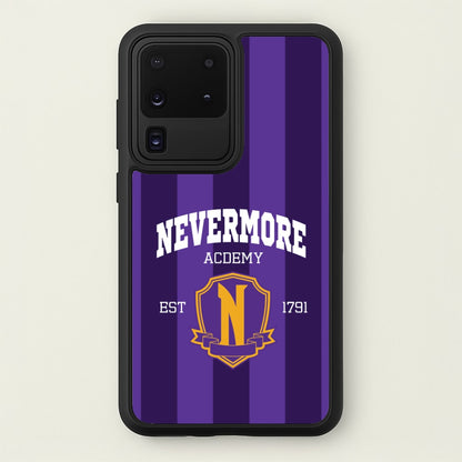 Addams Academy Purple Galaxy S20 Ultra Case