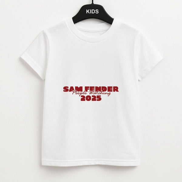 Stripes People Watching 2025 Kids Unisex T-Shirt
