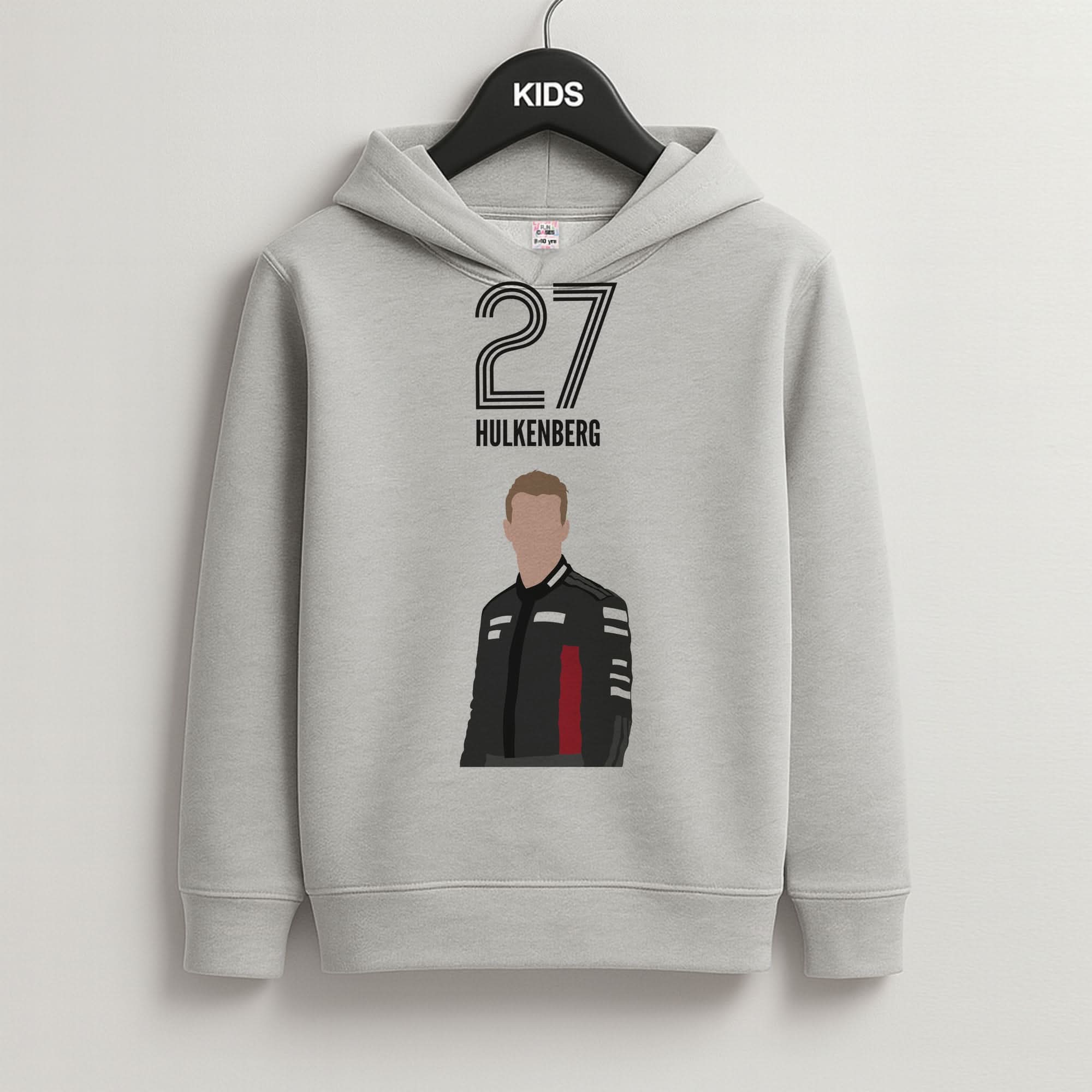 Hulkenberg 2026 Grey Kids Hoodie