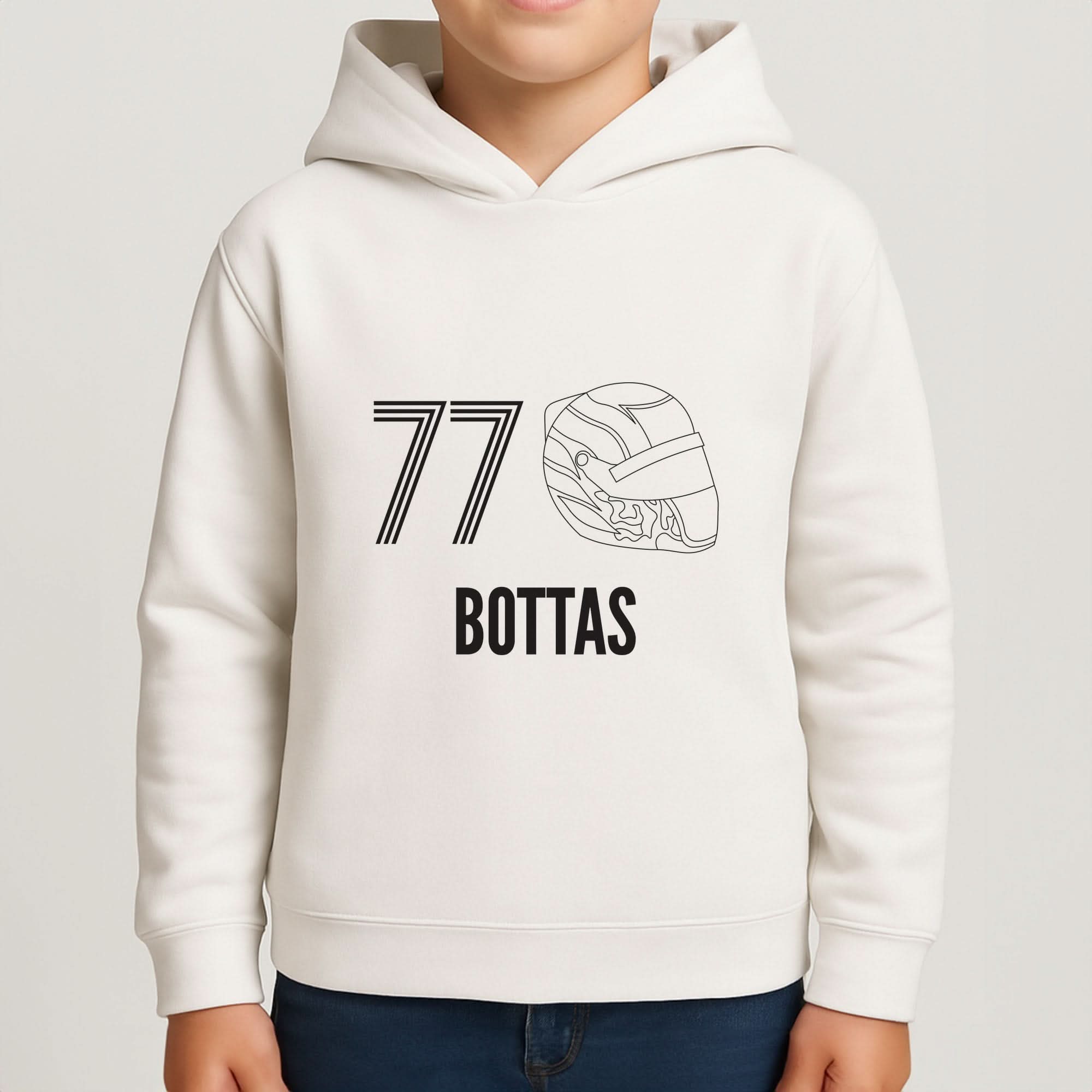 Bottas Helmet 2026 Boys Hoodie