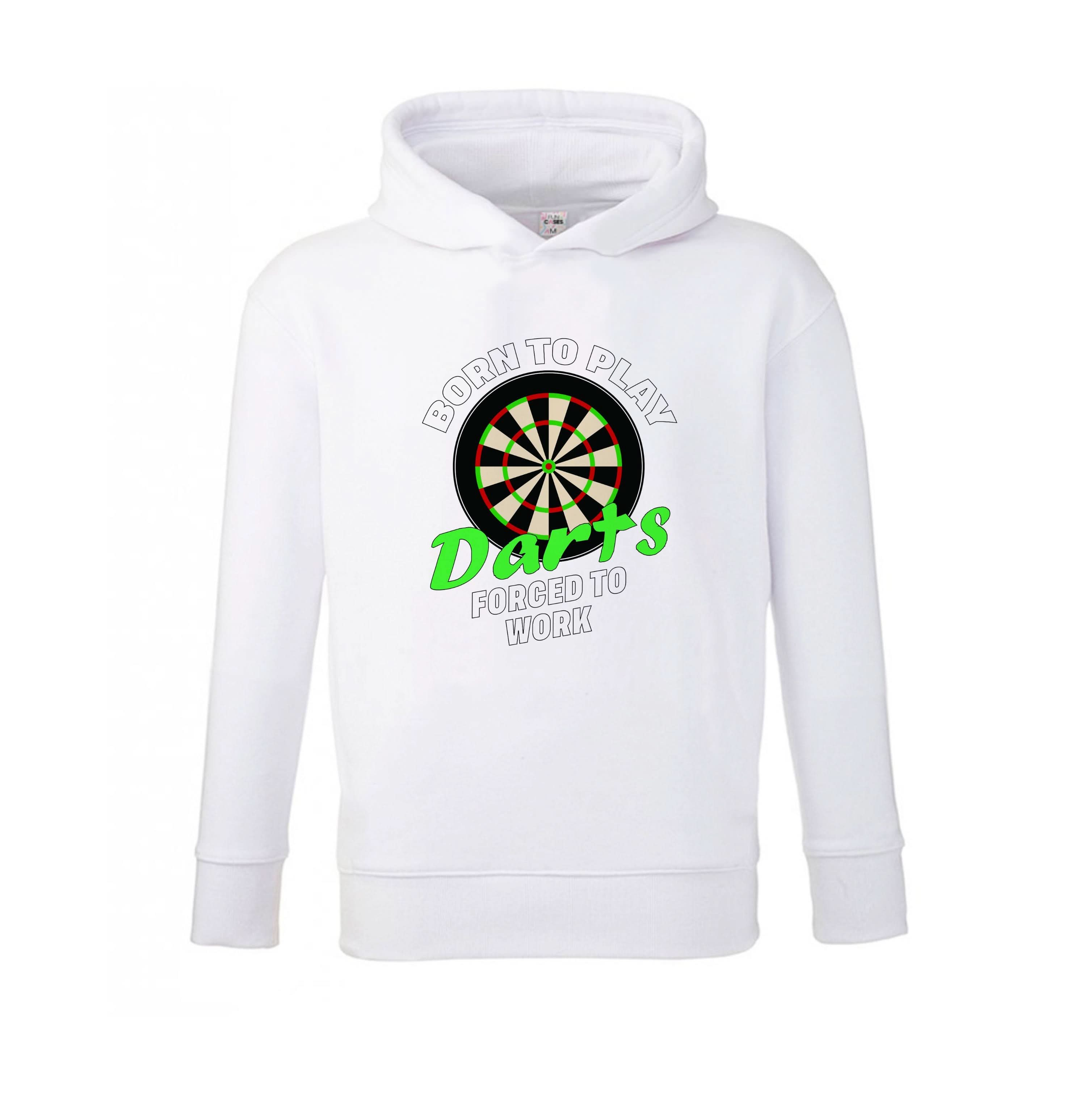 Born To Play Darts Kids Hoodie