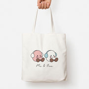 Cute Christmas Marshmellow Plushies Tote Bag 1