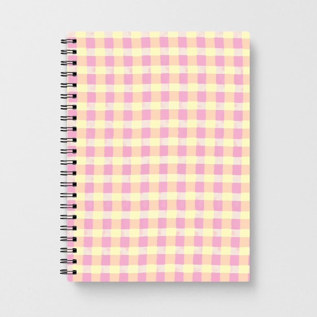 Fruit Punch Gingham Notebook
