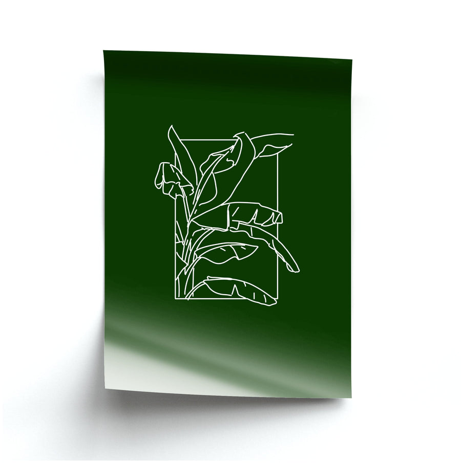 Green Leaf - Foliage Poster