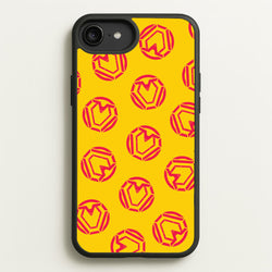 Metal Heart Pattern iPhone 6 Plus / 7 Plus / 8 Plus Case