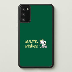 Cartoon Beagle Warm Wishes Galaxy S20 Case