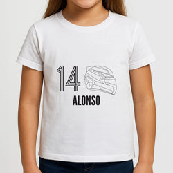 Alonso Helmet 2026 Girls T-Shirt