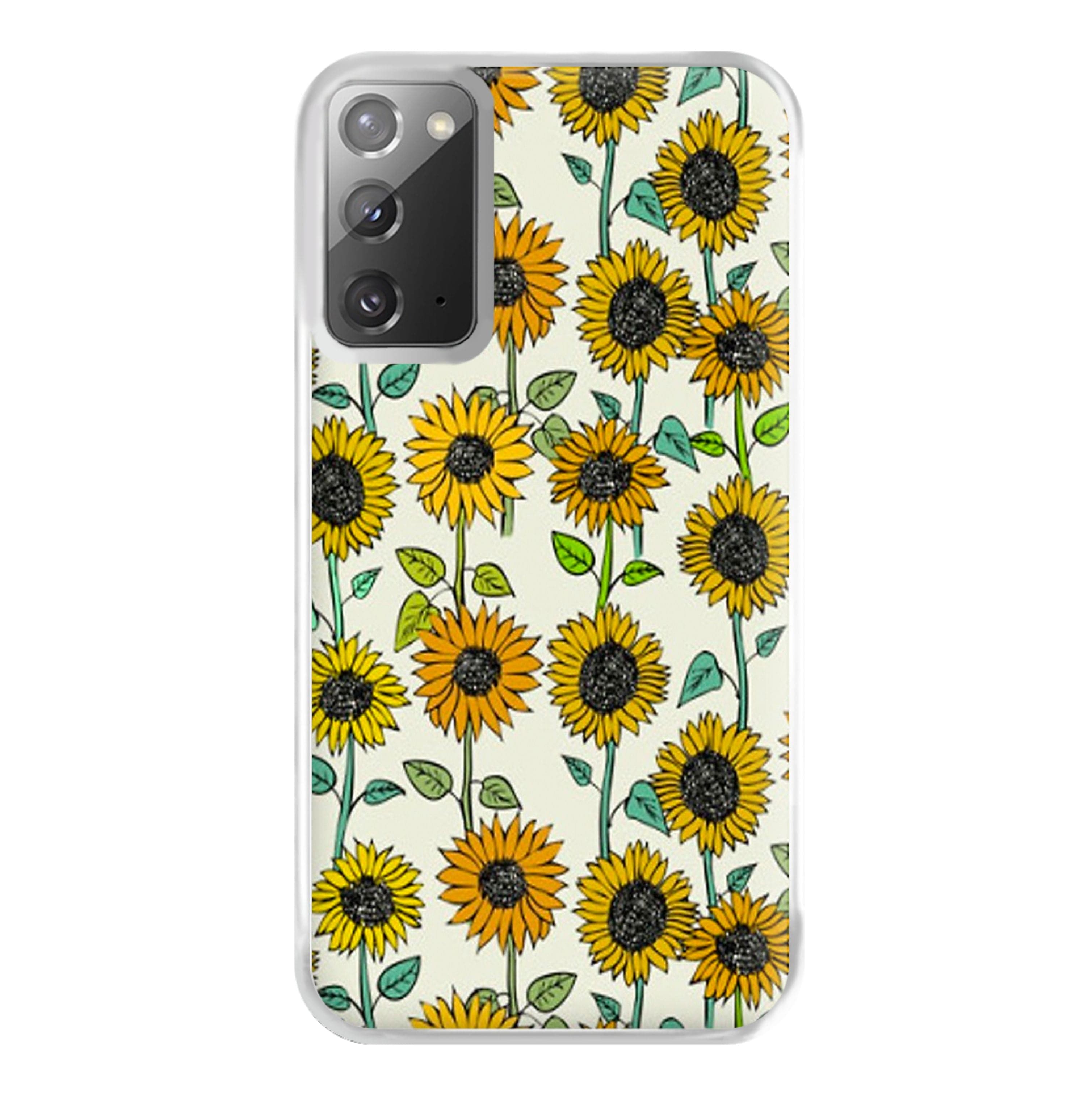 Painted Sunflowers Phone Case