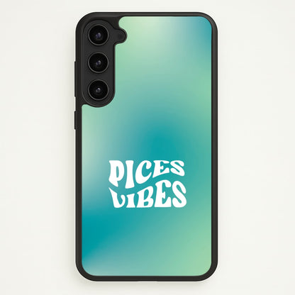 Pices Vibes Gradient Zodiac Galaxy S23 Case