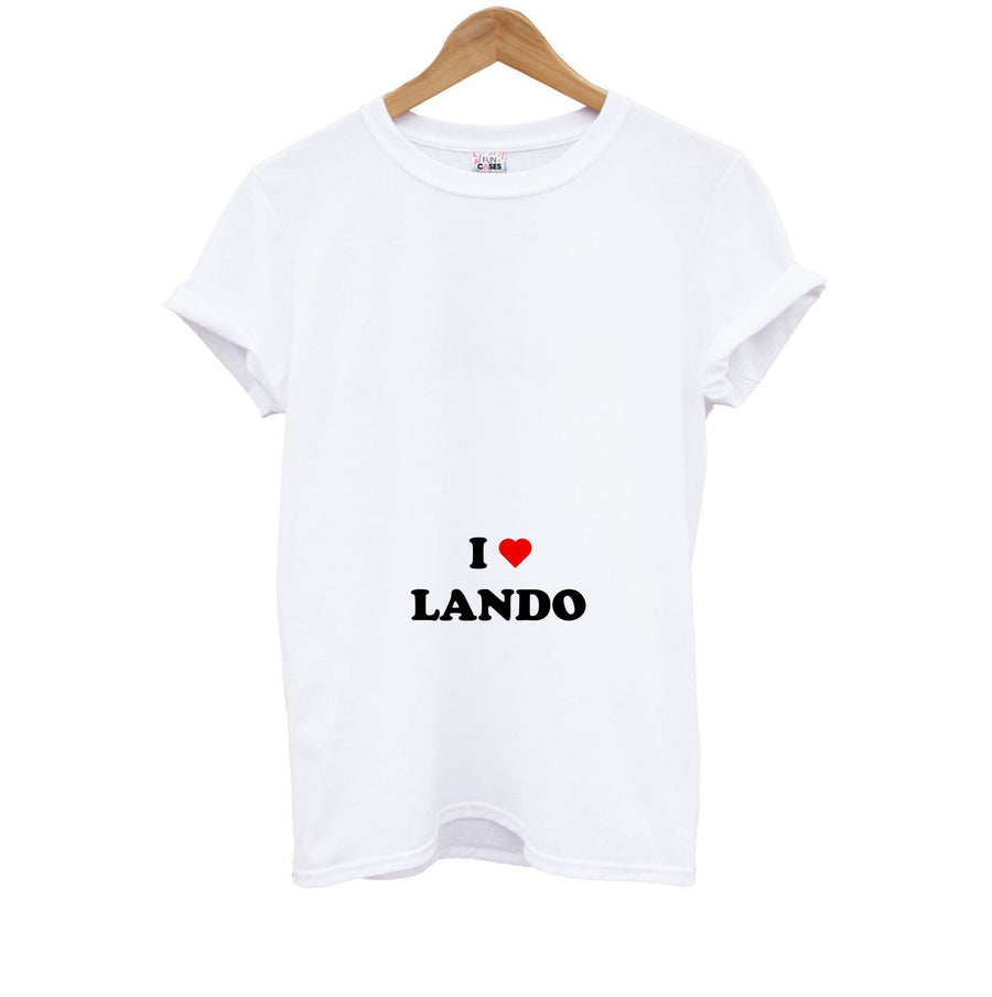 I Love Lando Kids T-Shirt