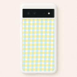 Lemonade Gingham Google Pixel 6 Case