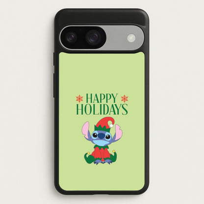 Cute Blue Alien Elf Google Pixel 9 / 9 Pro Case