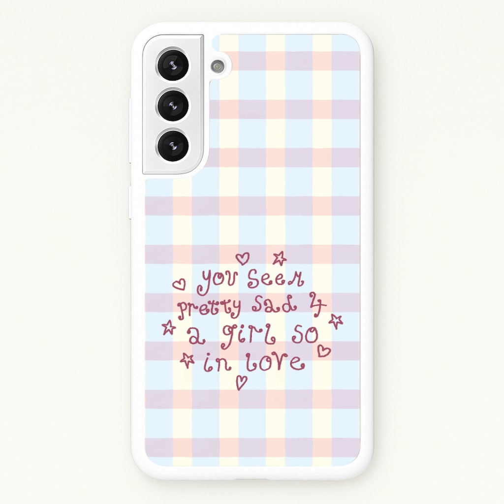 Dreamy Plaid Galaxy S22 Case