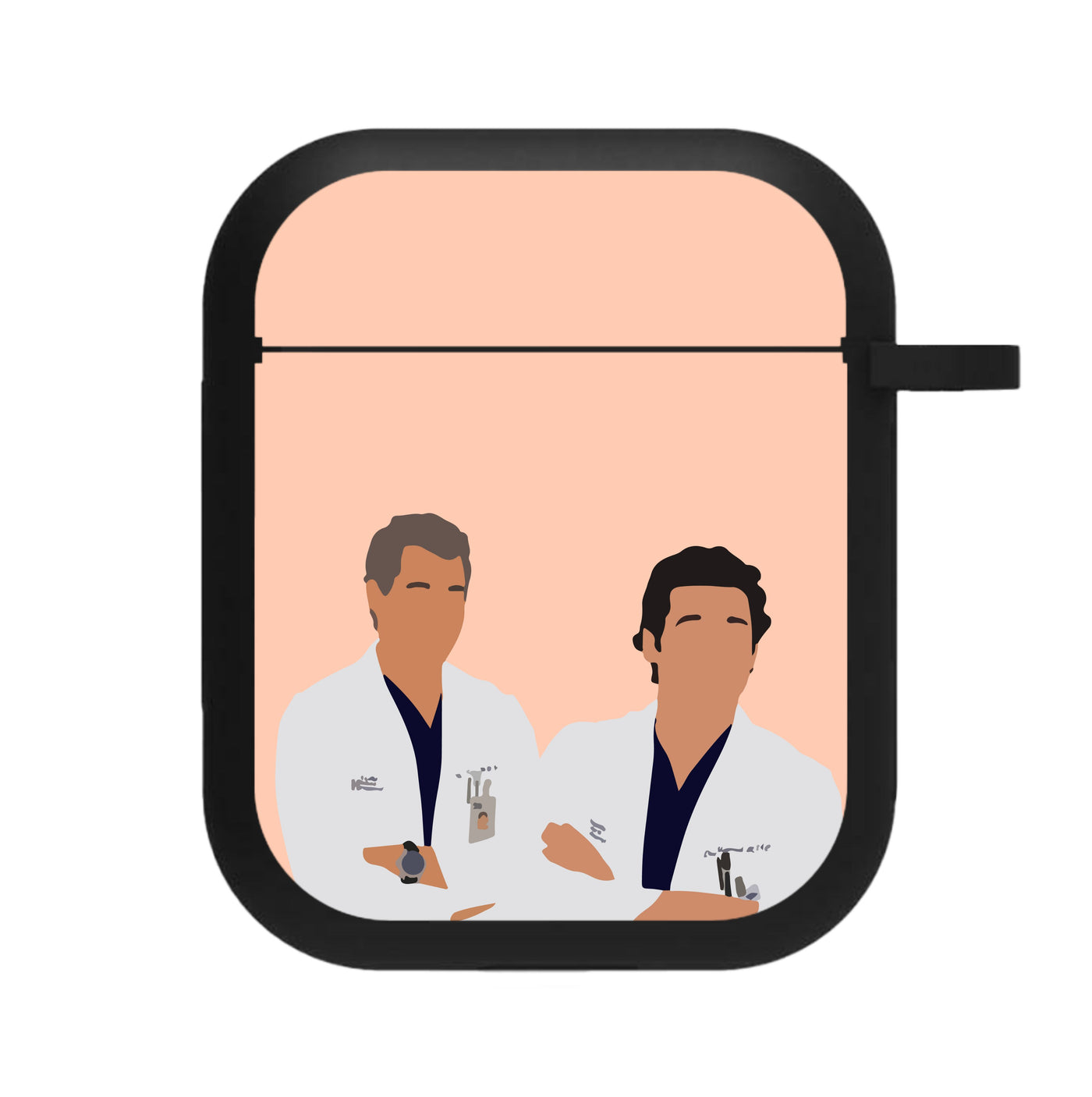Two Doctors Arm Crossed - Grey's Anatomy AirPods Case