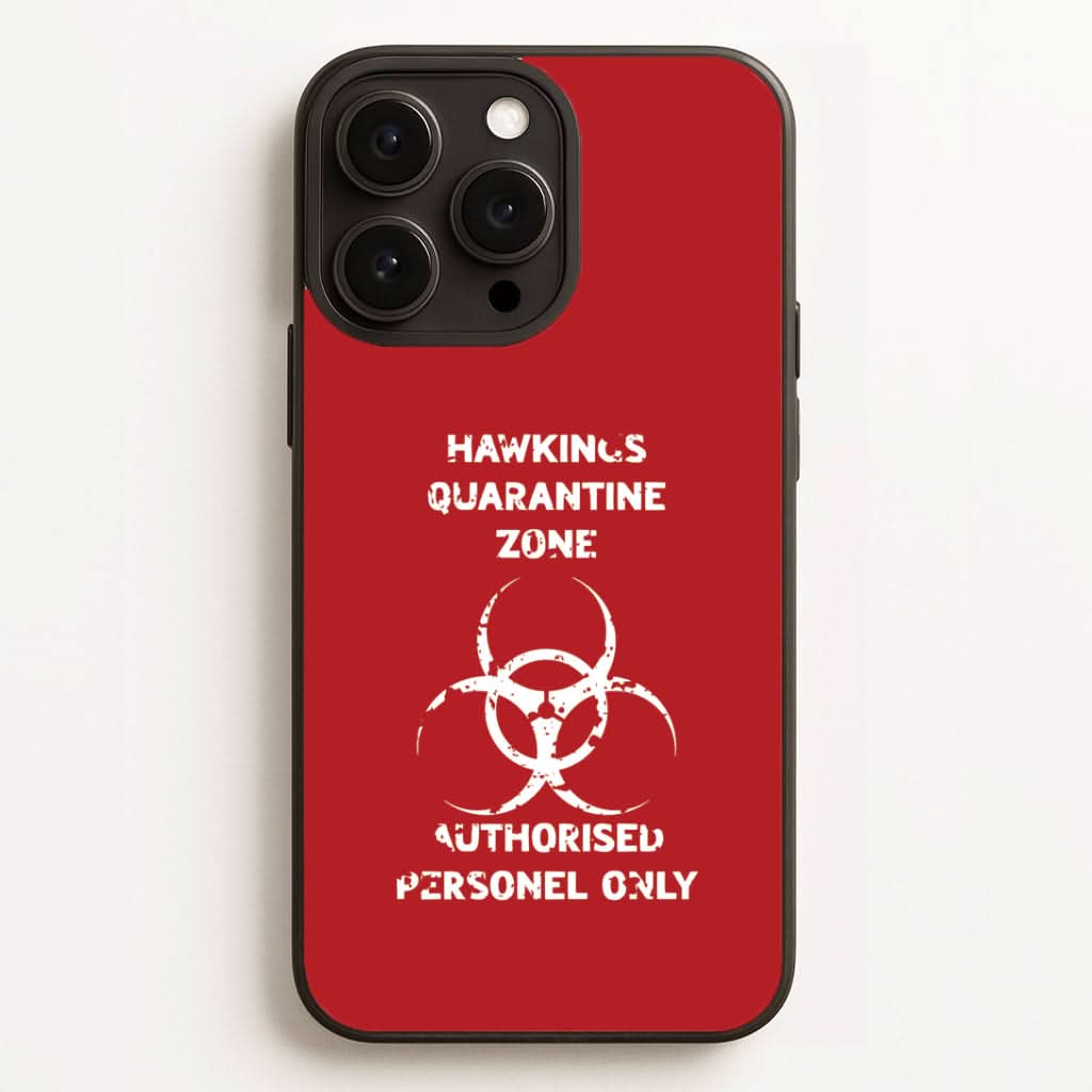 Hawkings Quarantine Zone Phone Case