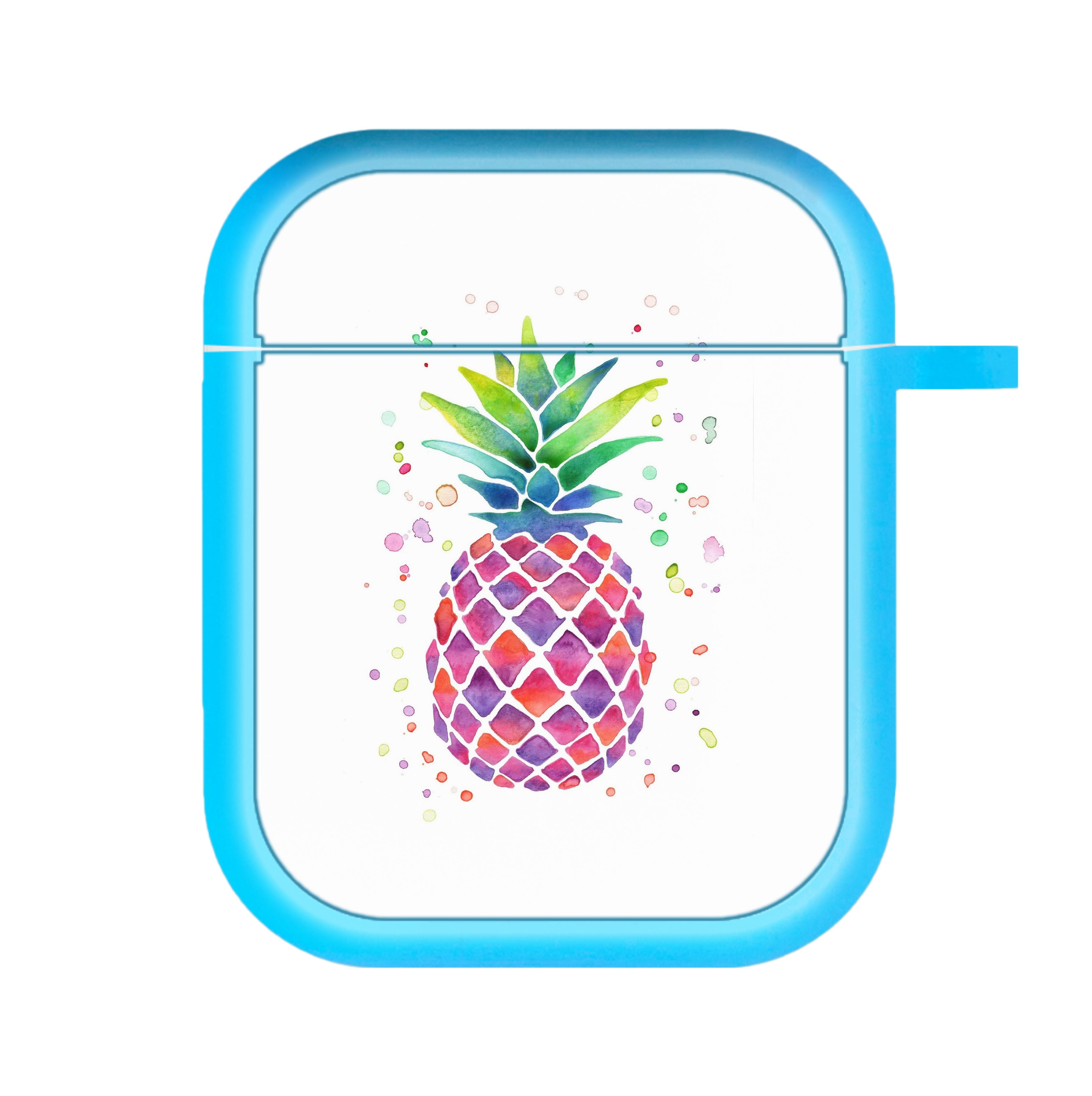 Watercolour Pineapple AirPods Case