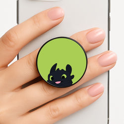 Black Fury Dragon Phone Grip