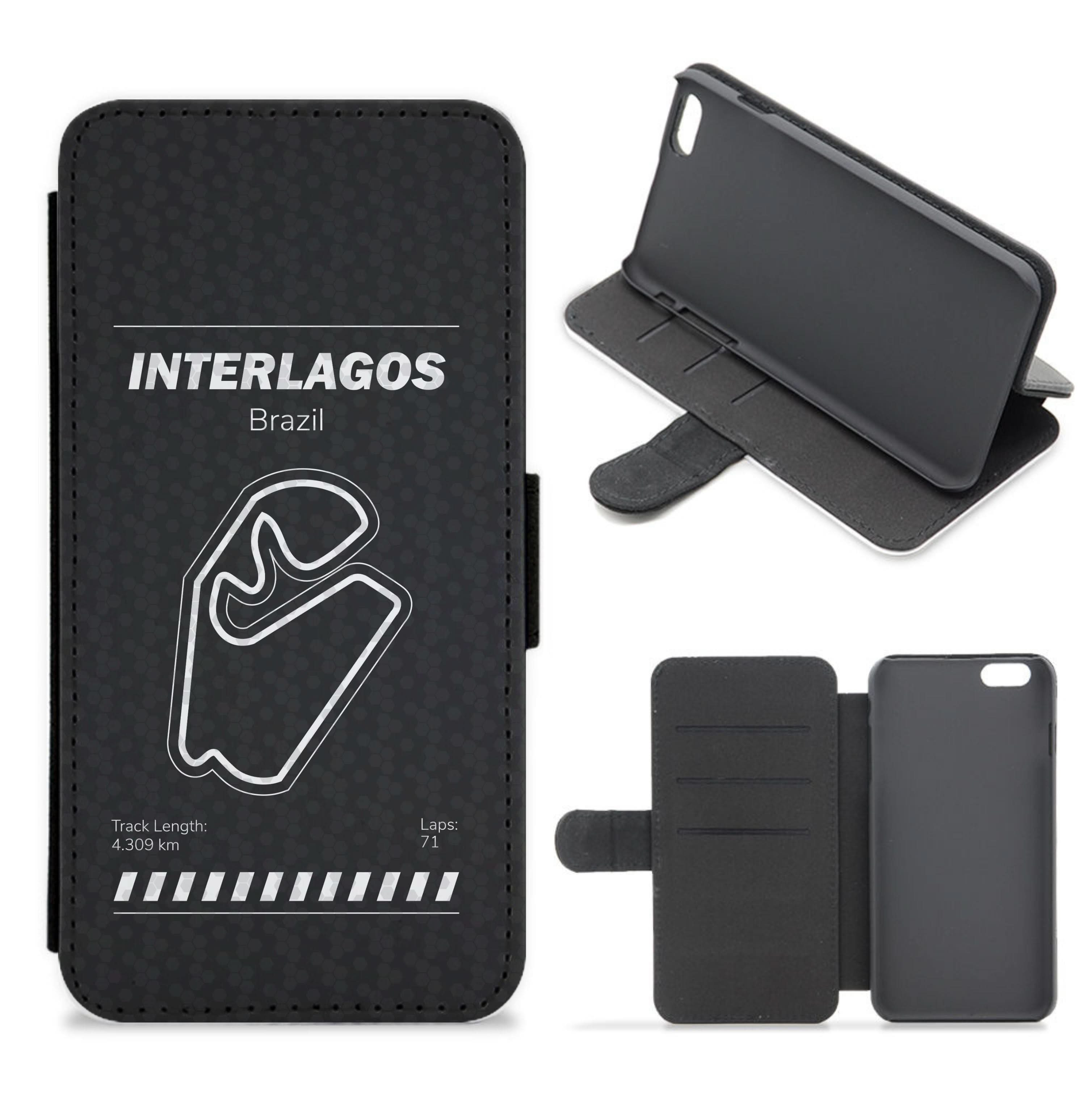 Interlagos Circuit Flip / Wallet Phone Case