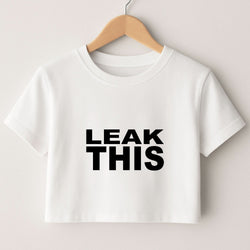 Leak This Crop Top