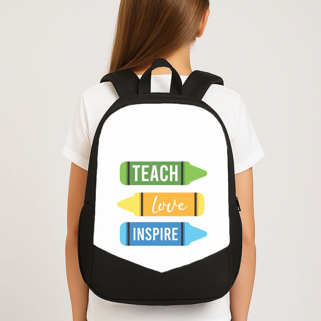 Teach, Love, Inspire School Bag